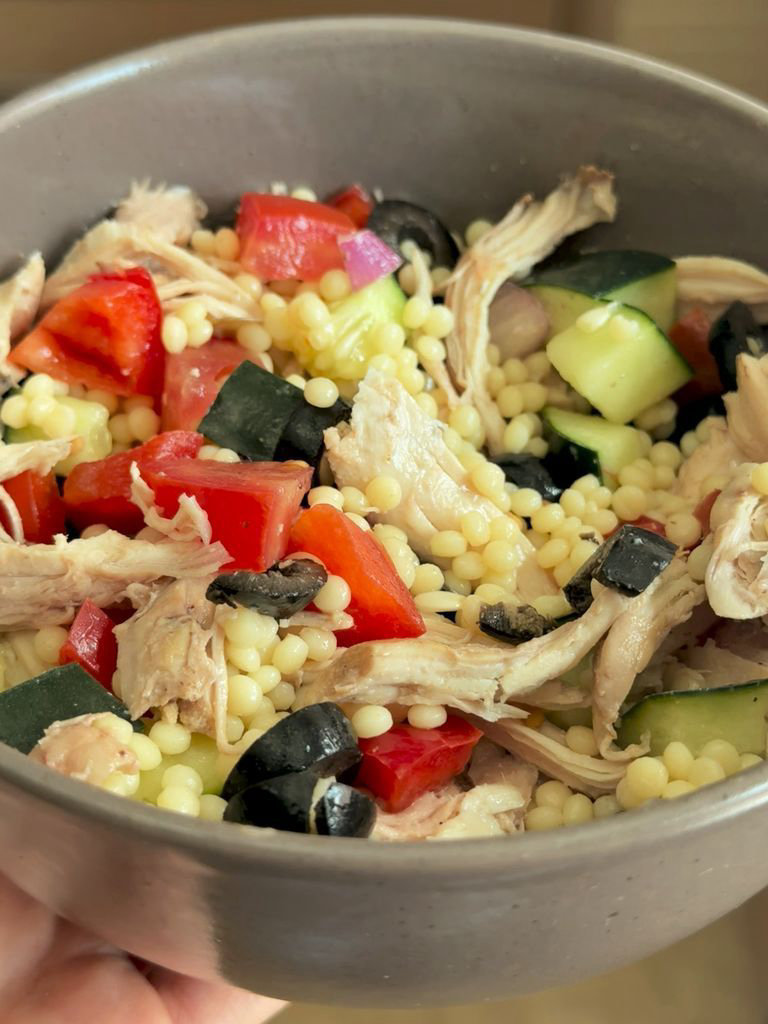 Ptitim with Vegetables and Chicken