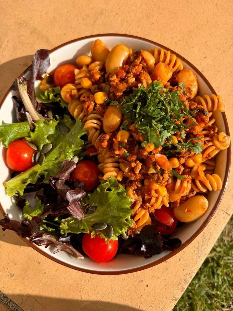 Chili con carne pasta