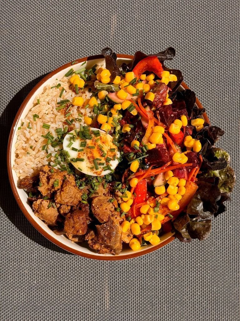 Turkey & rice bowl