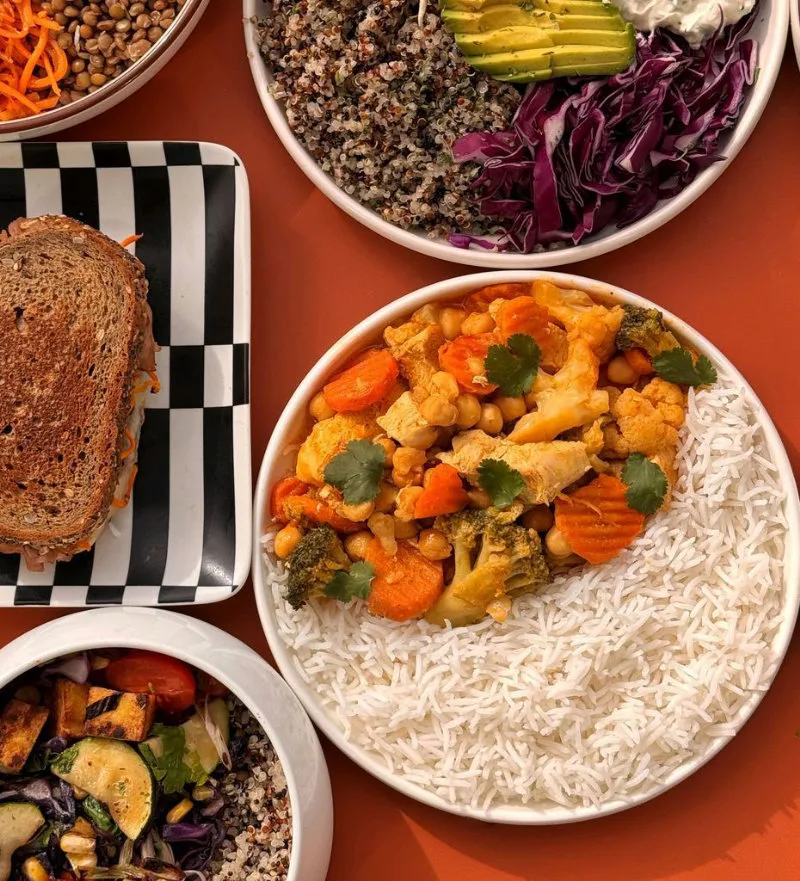 Curry with rice