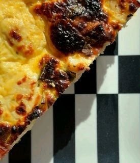 Casserole with salad