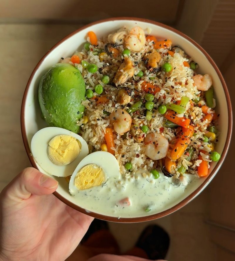 Fried Rice with Fish / Seafood