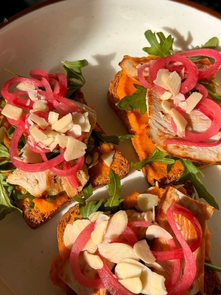 Turkey toasts